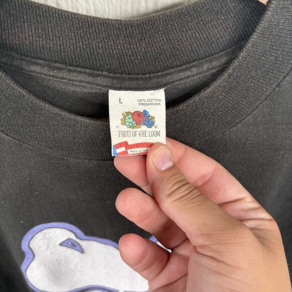 Vintage 1989 20th Anniversary Edition Woodstock Rainbow Tee Shirt Size Large - Picture 5 of 6